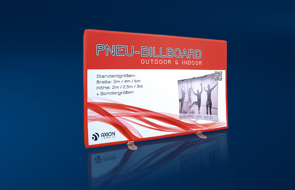 WALL Pop up display espositore gonfiabile PNEU Billboard